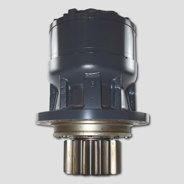 Complete swing gearbox assembly