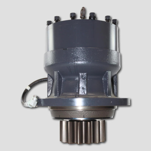 Complete swing gearbox assembly