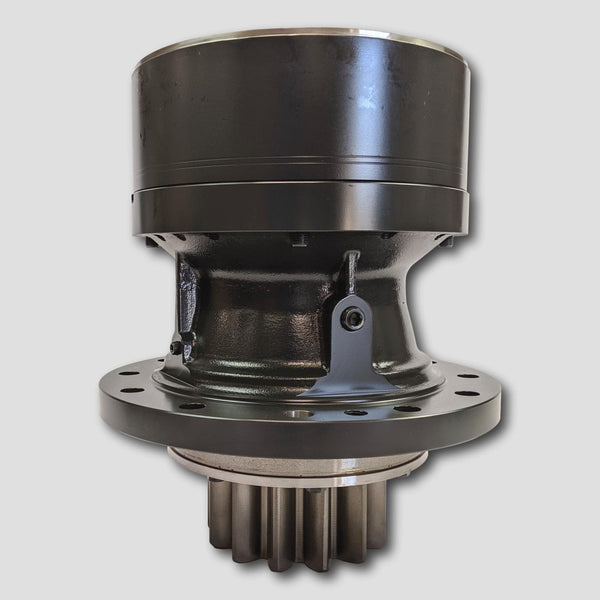 Complete swing gearbox assembly