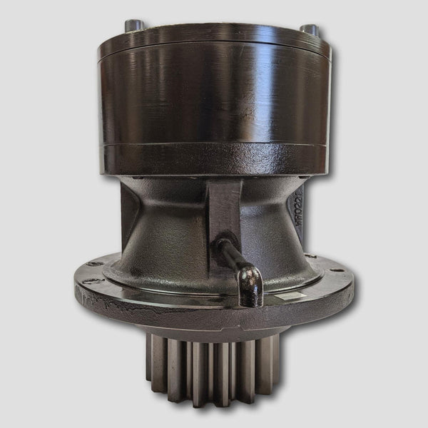 Complete swing gearbox assembly