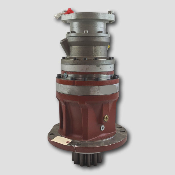 Complete swing gearbox assembly