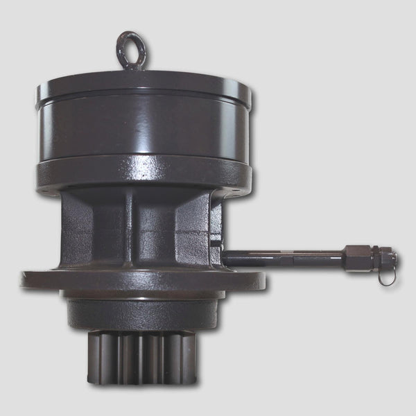 Complete swing gearbox assembly