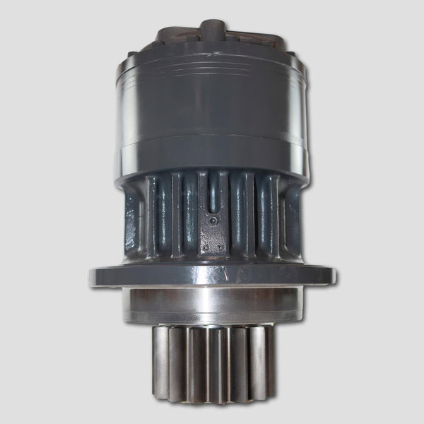 Complete swing gearbox assembly