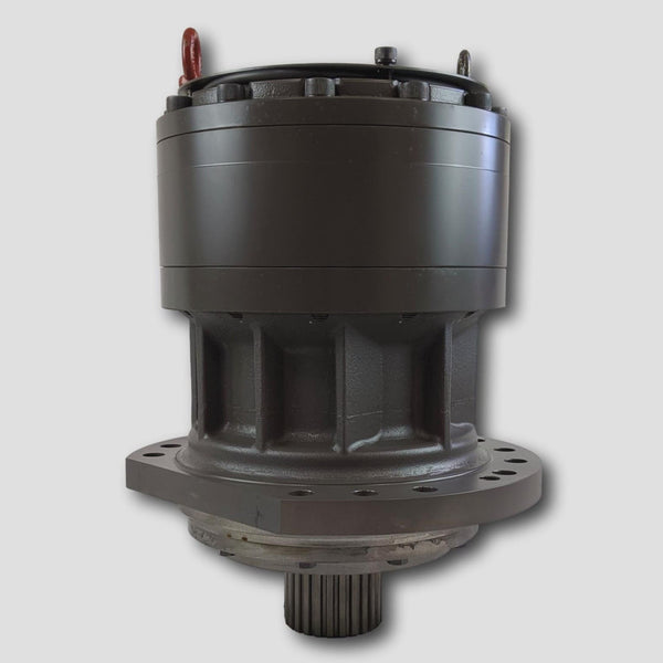 Complete swing gearbox assembly