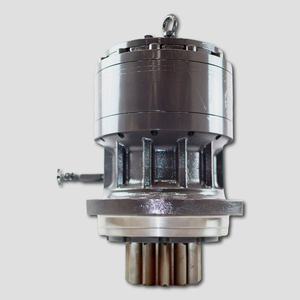 Complete swing gearbox assembly